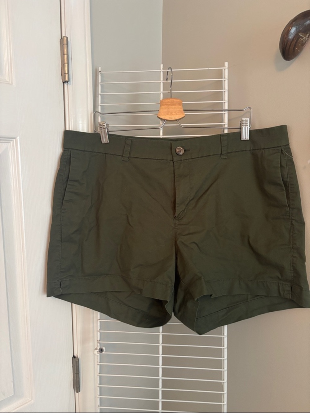 Old Navy Olive Green Women’s Bermuda Shorts